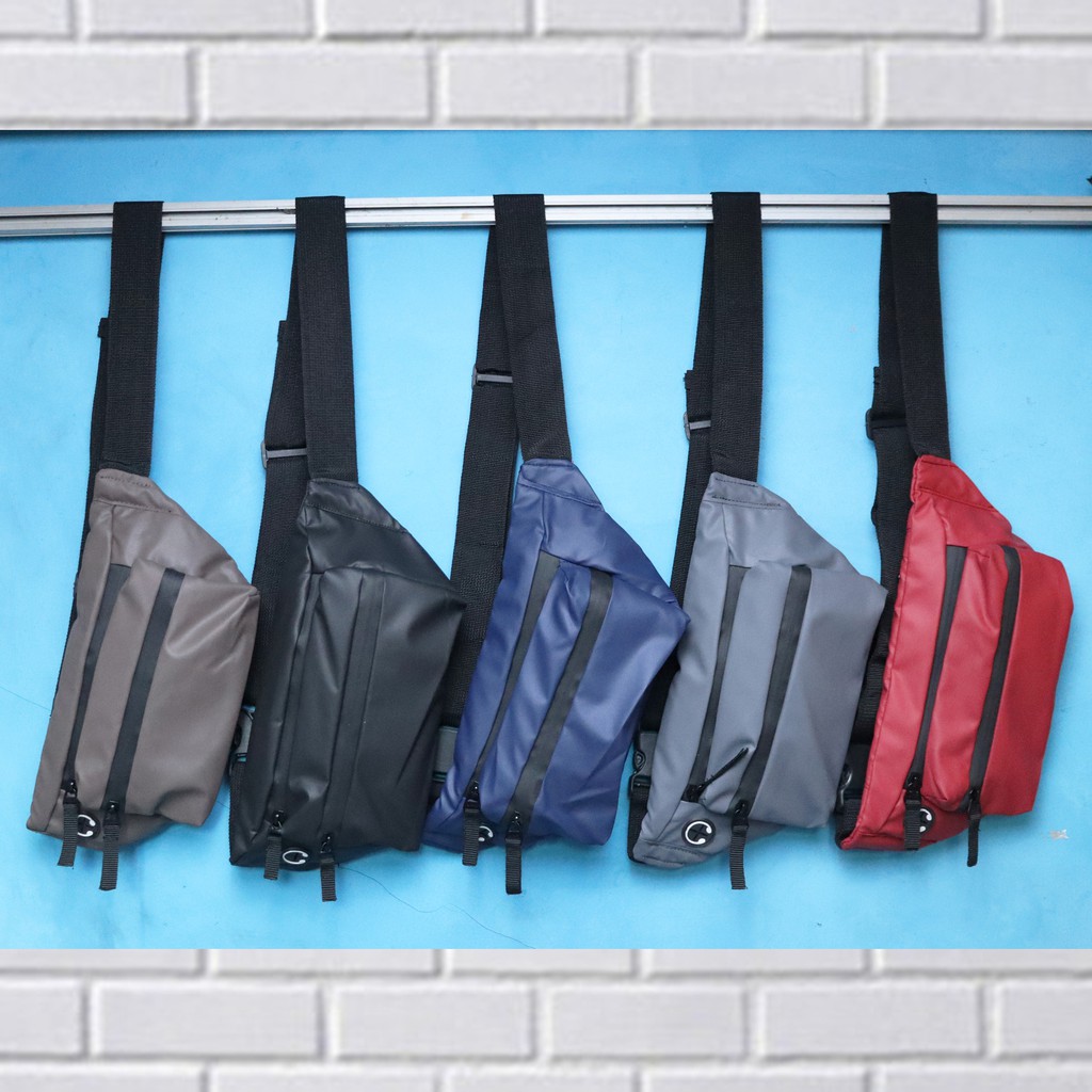 Tas Selempang Pria Bahan Waterproof - Waistbag pria waterproof - Waistbag Slingbag CLASSIC ORKA