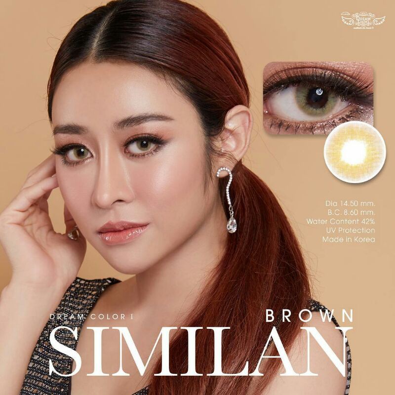 softlens similan natural tanpa ring by dreamcolor lensa kontak soflen