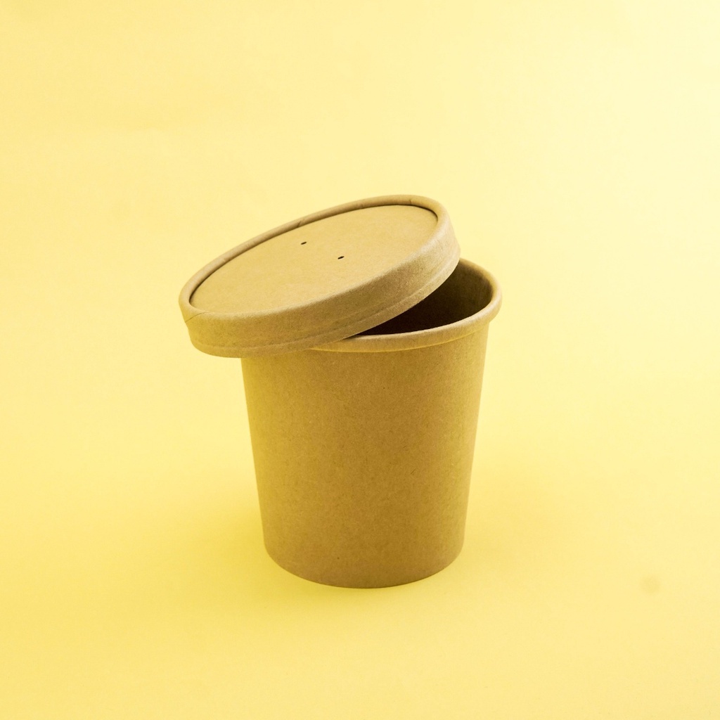 

ECO KRAFT PAPER BOWL/CUP WITH LID