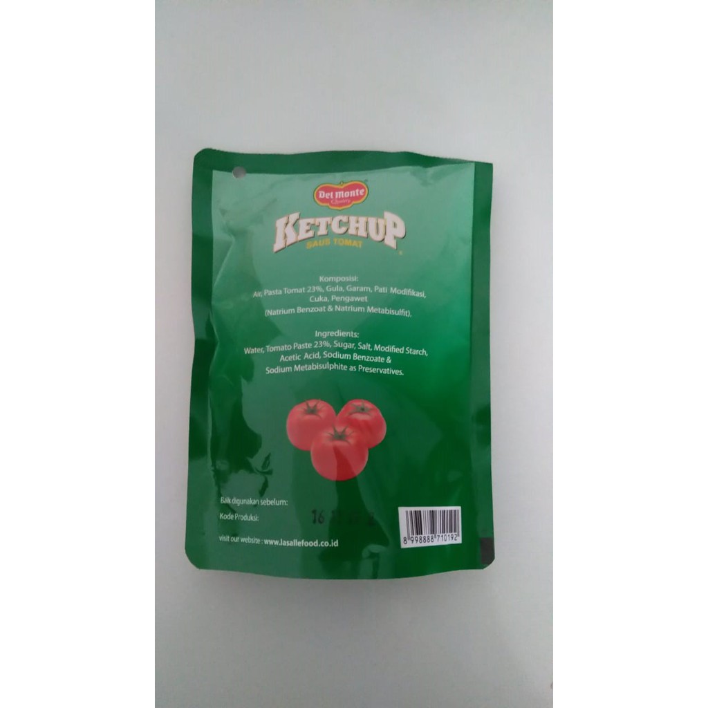 DELMONTE TOMATO POUCH 200GR SAUS TOMAT DEL MONTE