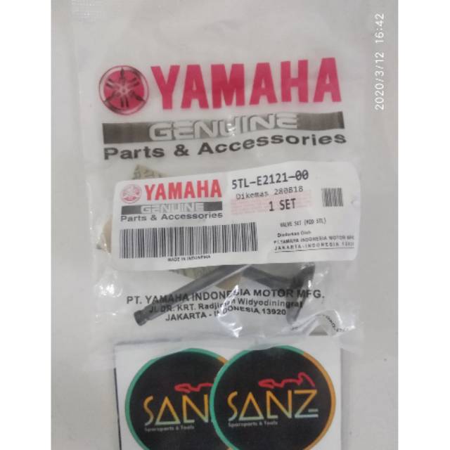 KLEP SET PAYUNG KLEP DAN SEAL KLEP VEGA R NE VEGA ZR JUPITER Z MIO ORIGINAL