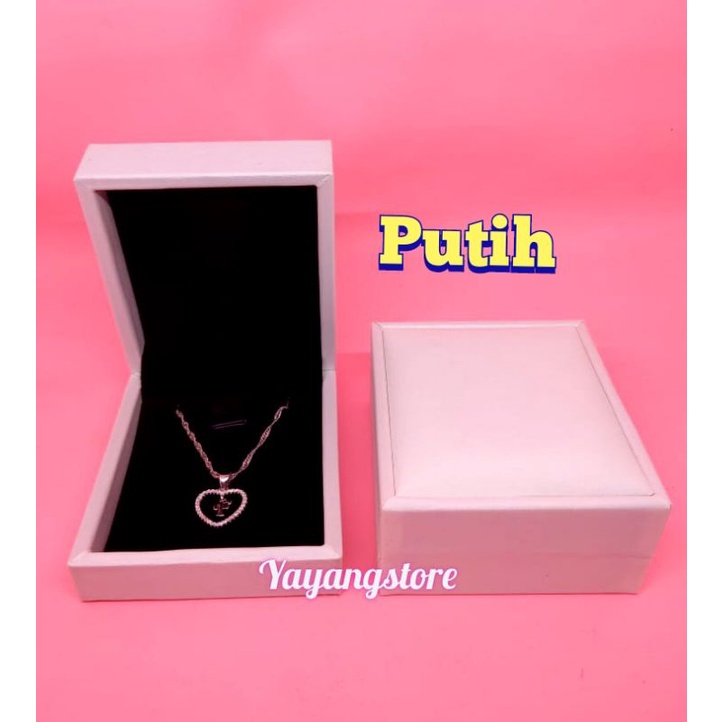 Kotak Kalung Premium PU Leather