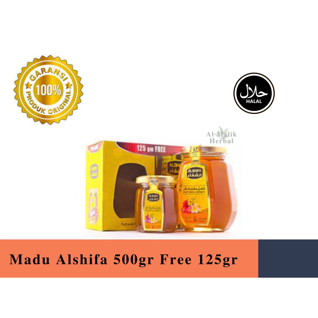 

Madu Alshifa 500gr Free 125gr ASLI BIG PROMO
