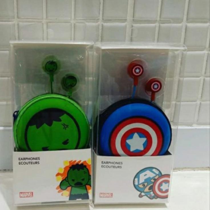 Harga termurah ➪ Miniso Earphone With Pouch Marvel 09E→ 42