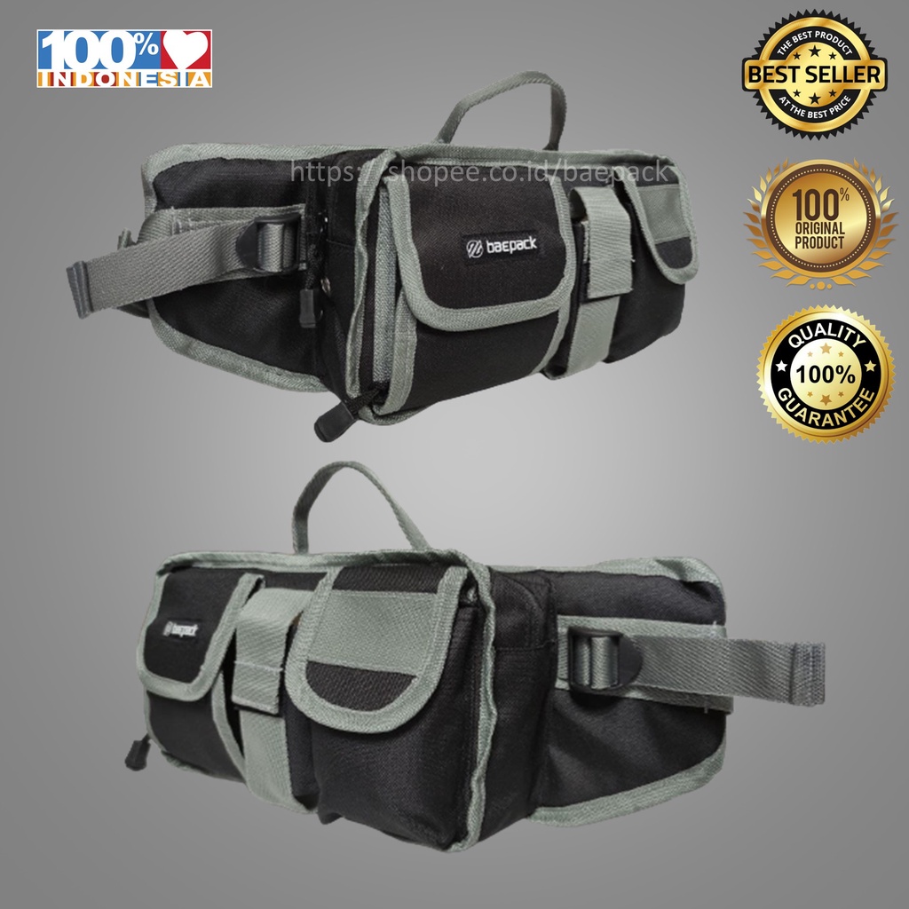 Waist Bag K2 Baepack / Tas Pinggang / Tas Waist Bag Cowok / Tas Waist Bag Cewek