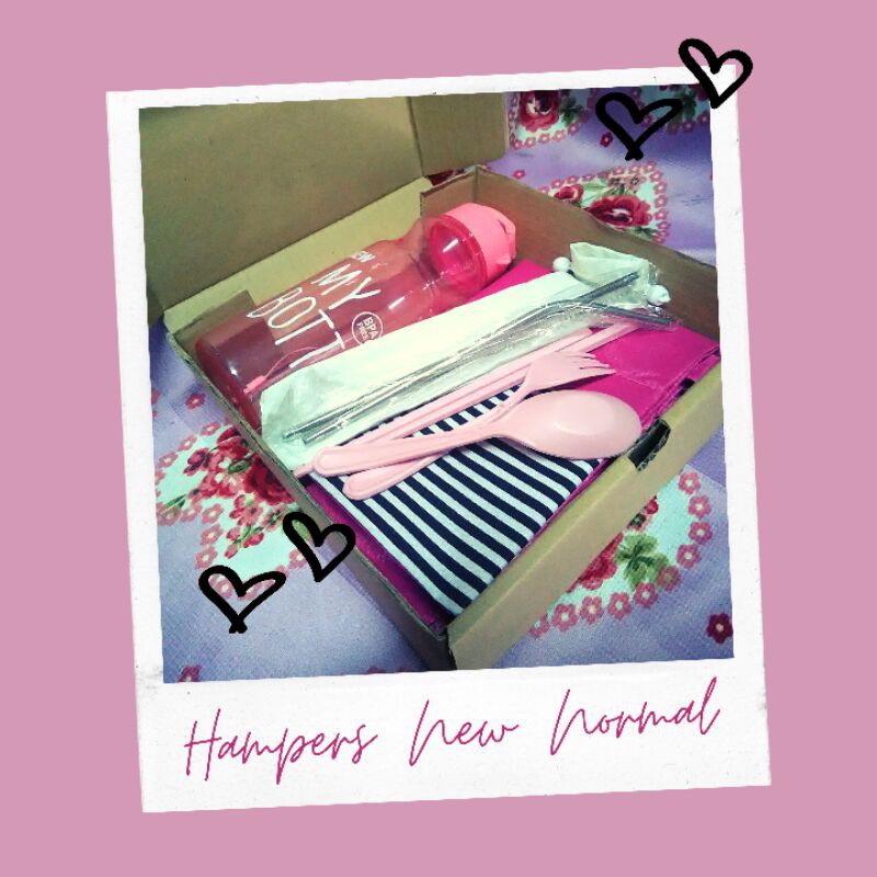 

(Include Kertas Kado) Hampers / Parcel box / Gift Box / Paket Kado New Normal Wisuda Ulang tahun 1