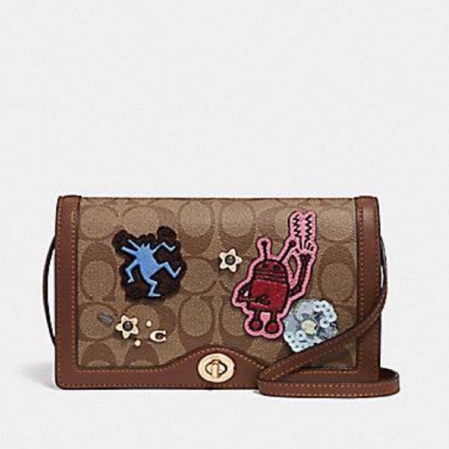 Coach Keith Haring Foldover crossbody