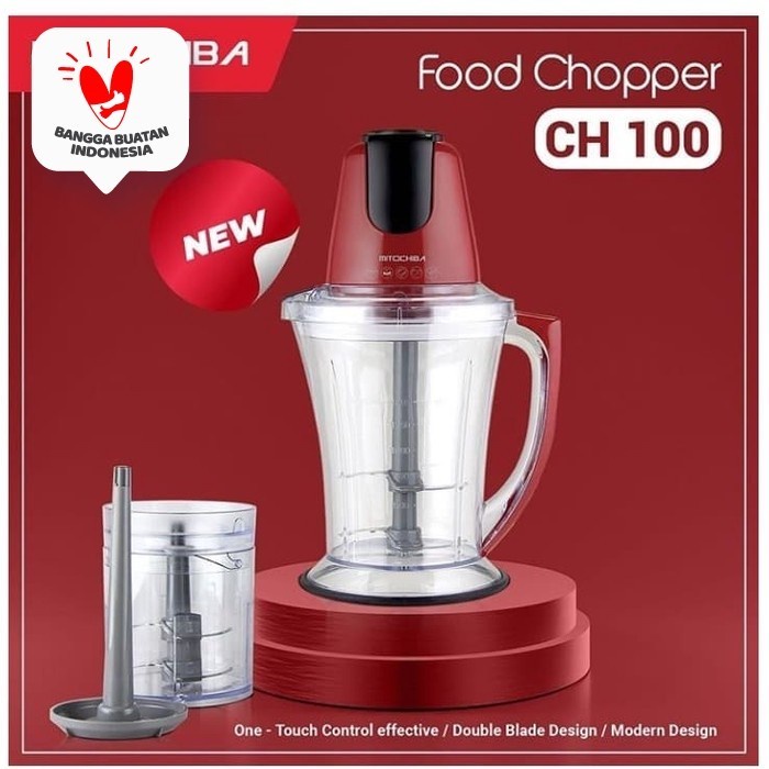 FOOD CHOPER CH 100 RED RUBY MITOCHIBA