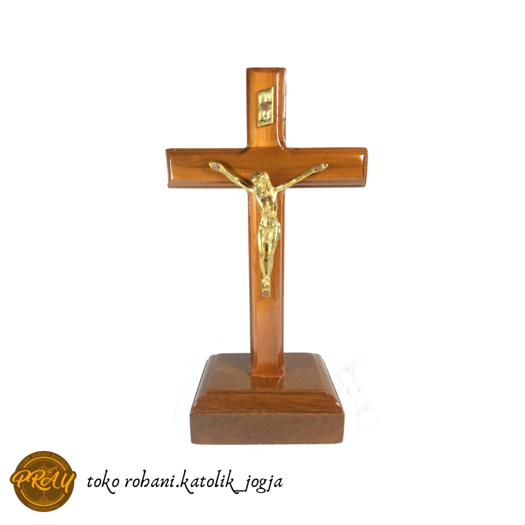 SET DOA KATOLIK LENGKAP / SALIB DUDUK KATOLIK / PATUNG BUNDA MARIA YESUS / ROSARIO / SALIB MEJA