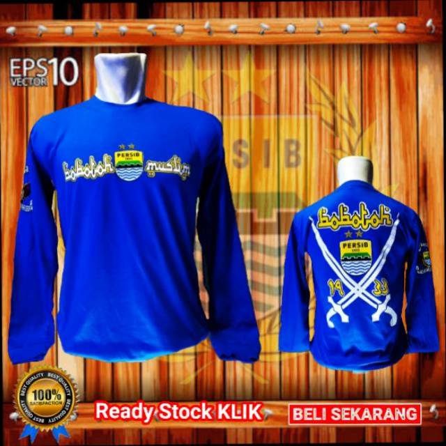 BEST SELLER Kaos persib panjang kaos bobotoh muslim taqwa pria wanita