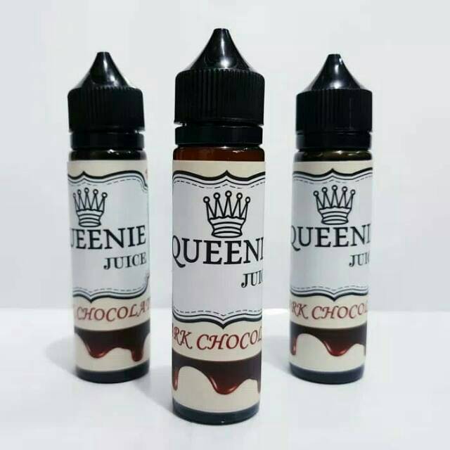 E Liquid Queenie Rasa Coklat 0 Nicotine Tidak Gatal Isi Vape Vapor