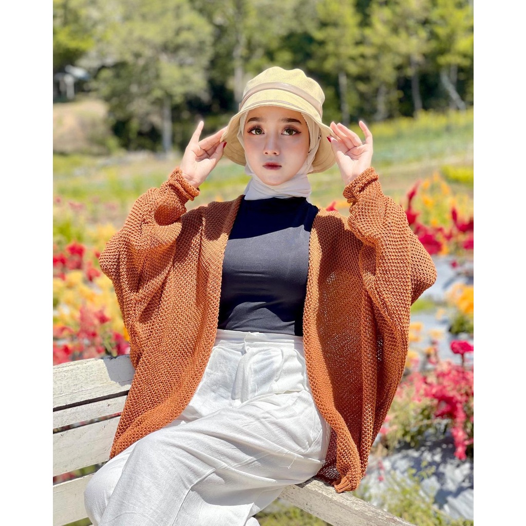 CARDIGAN RAJUT / BATWING KELELAWAR CARDIGAN / CARDIGAN BIG SIZE(PREMIUM)-5