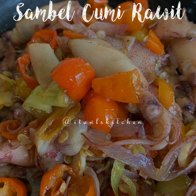 

SAMBAL CUMI RAWIT