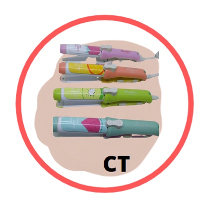 Catokan Rambut Mini Anak Lucu | Mini 2 in 1 Bervariasi  Lurus Curly | Catokan Anak-anak Travel