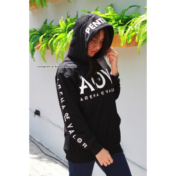 Sweater AOV Arena of Valor Gamer Black