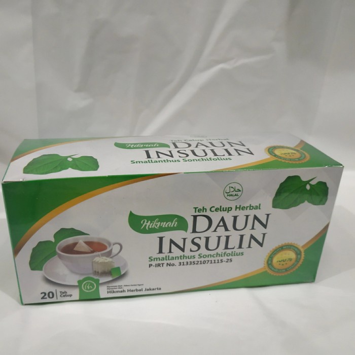 Teh Celup Insulin Hikmah Obat Diabetes Isi  20 Pcs