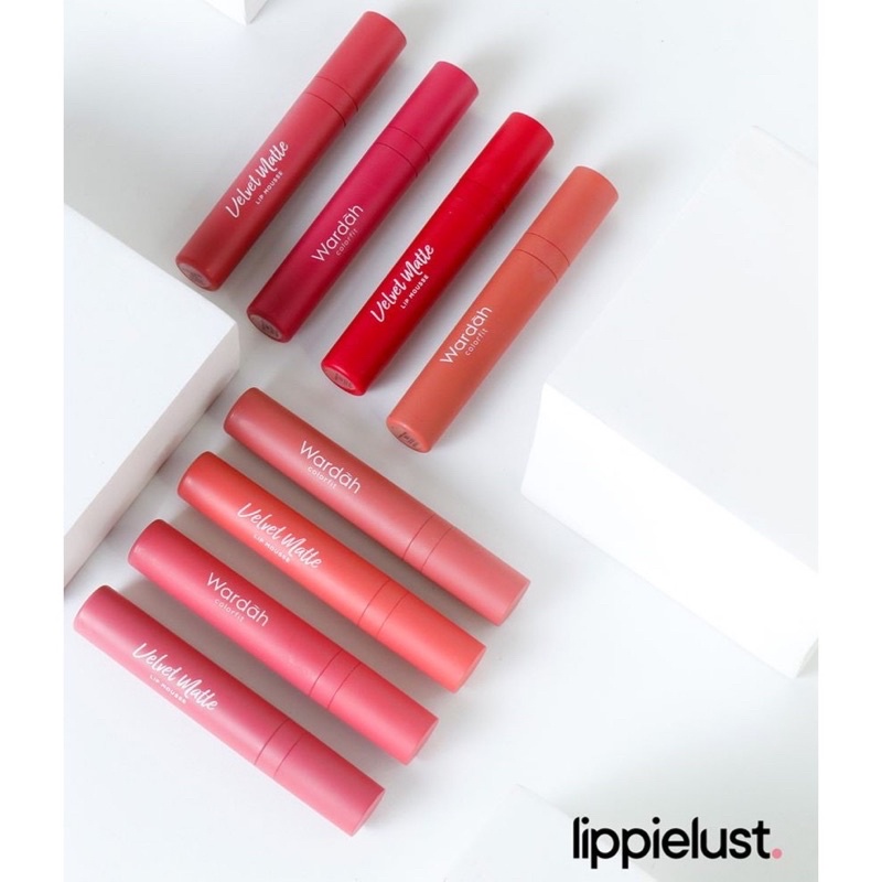 WARDAH COLORFIT VELVET MATTE LIP MOUSSE 14WARNA