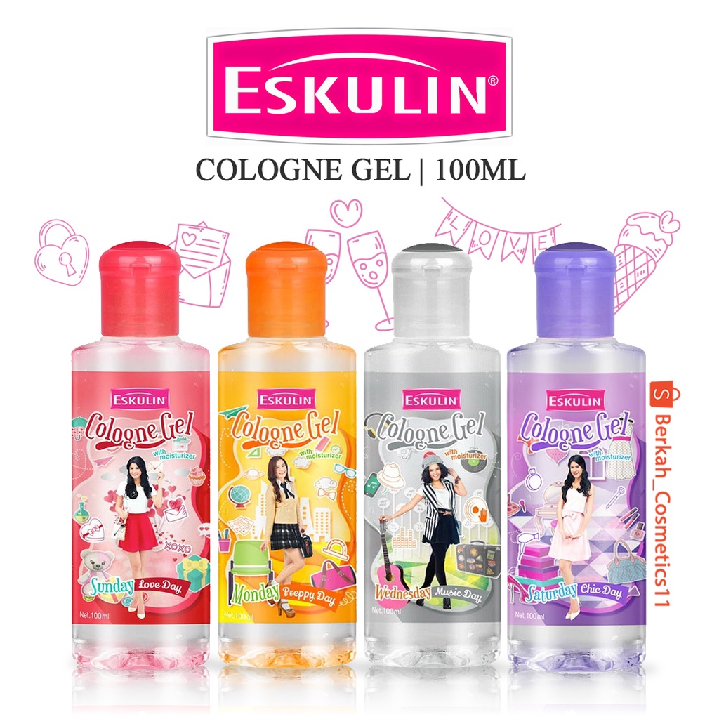 ESKULIN cologne gel [All varian] 100ml