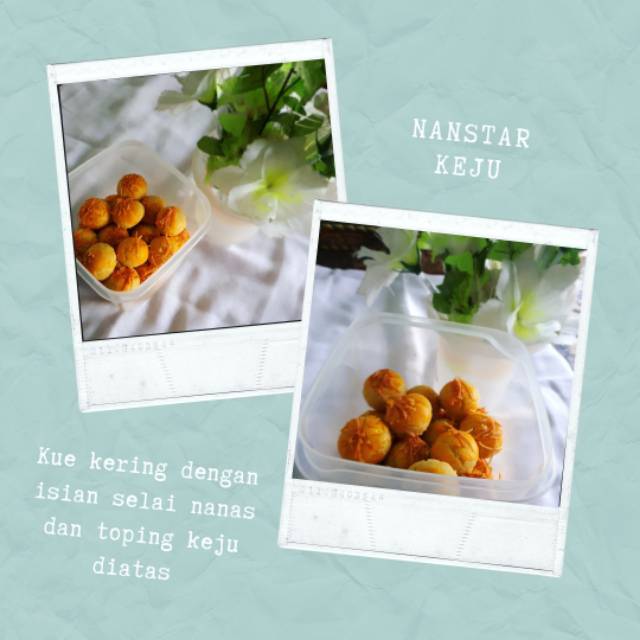 

Nanstar Keju isian selai Nanas