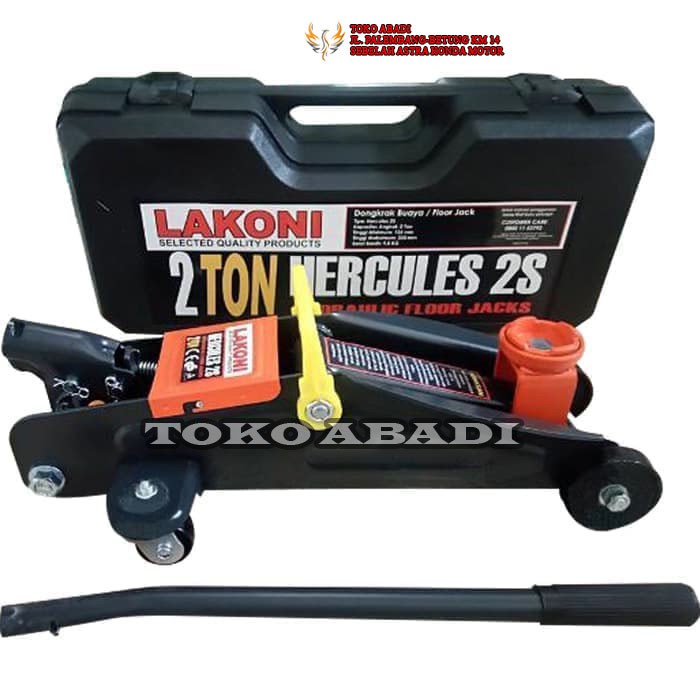 Dongkrak Buaya Lakoni Hercules 2Ton