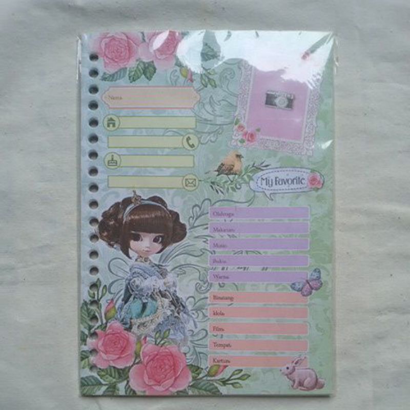 

LOOSE LEAF BINDER BIODATA