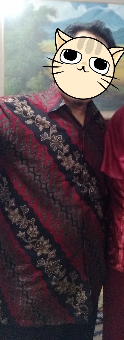 Kemeja Batik Prabu Bahan Katun Baturaden Reguler Fit A579