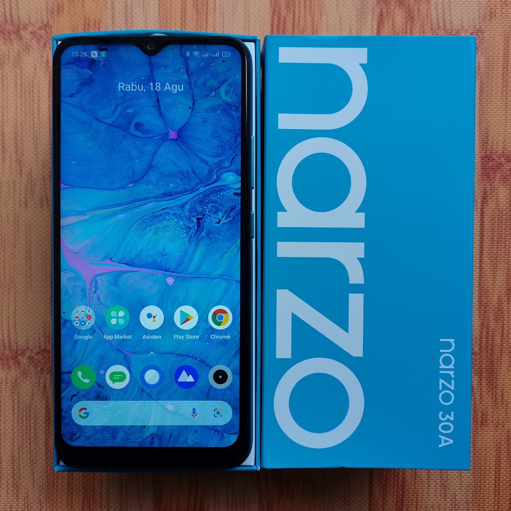 Realme narzo 30A 4/64gb second