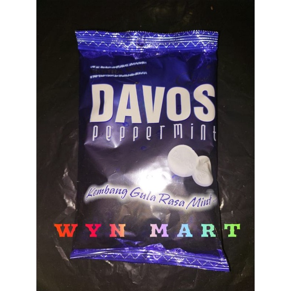 

Permen DAVOS Peppermint Bag Biru rasa Ekstra Mint