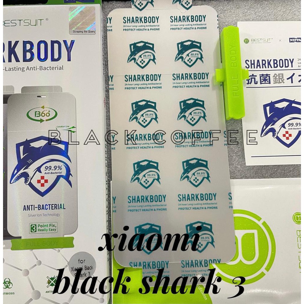 BEST SUIT MATTE HYDROGEL anti gores XIAOMI BLACK SHARK 3