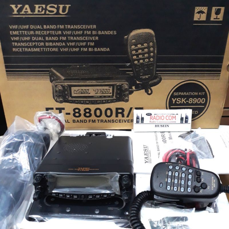 RADIO RIG YAESU FT8800 DUALBAND MURAH ORI RADIO MOBIL BASE STATION YAESU FT-8800 DUALBAND ORIGINAL