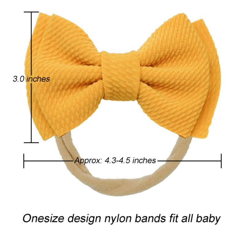 (Pimenova) pita headband bandana pita big bandana bayi oversize bow