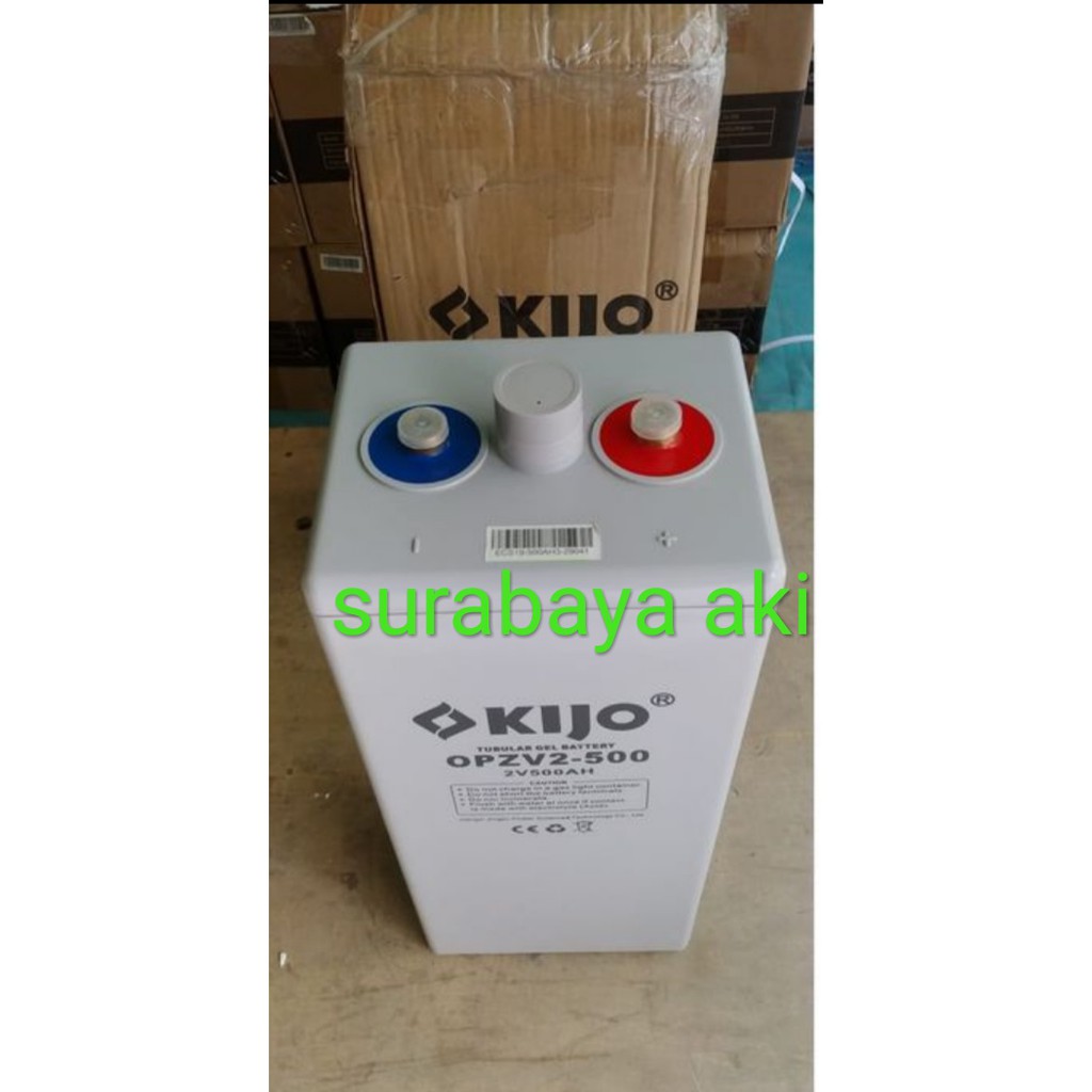 Aki Gel Kijo tubular 2v 500ah / Aki gell / Kijo 2VOLT 500Ah AKI KIJO 0PZV2 500AH