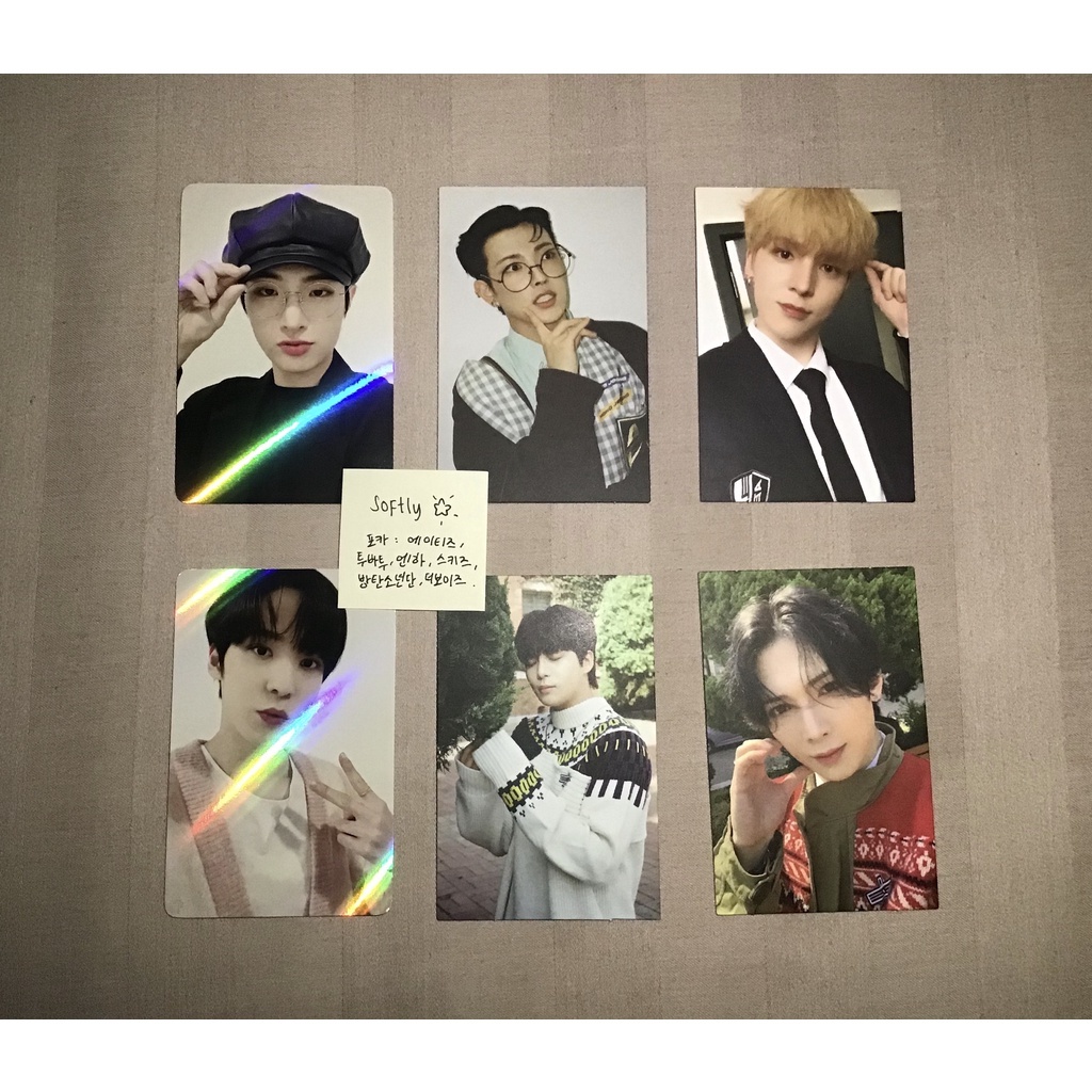 READY INA ateez photocard zero fever: epilogue makestar benefit yunho mingi hongjoong jongho yeosang