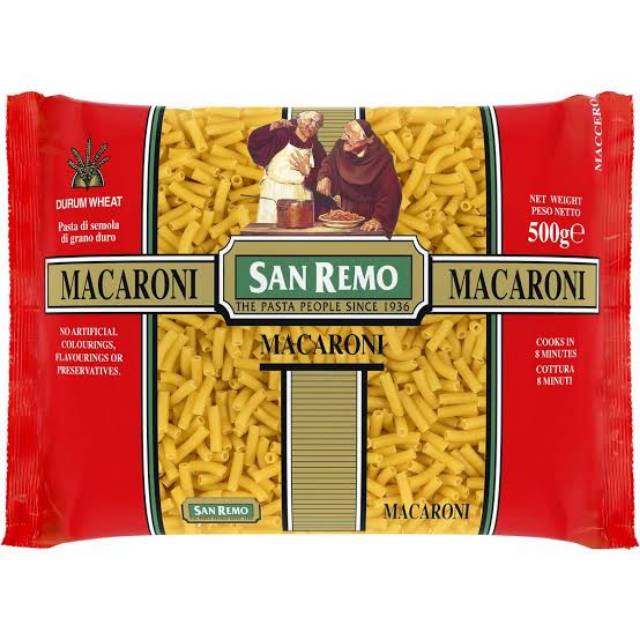 

SANREMO MACARONI #38 500 GR