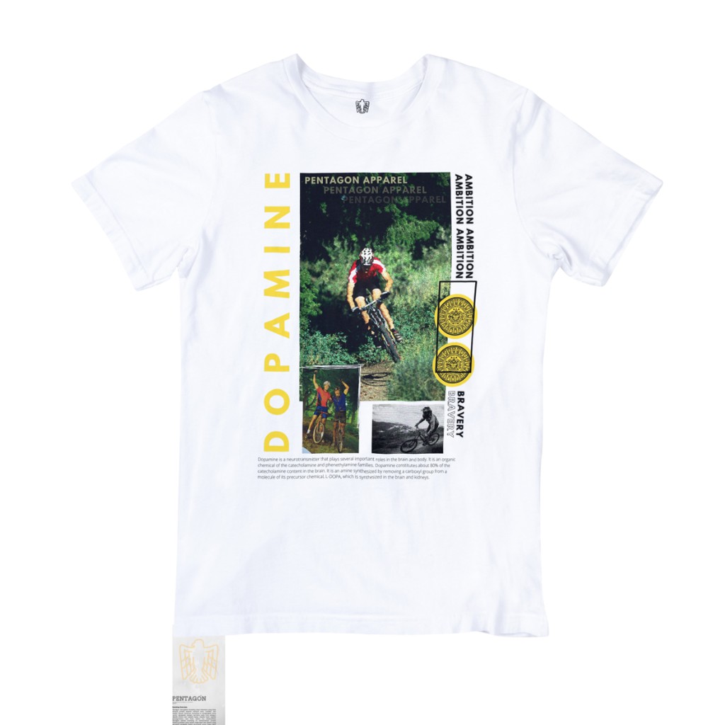 Pentagon Official "DOPAMINE" T-SHIRT I Kaos I Unisex