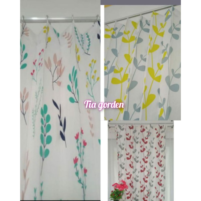 Gorden plisket Gorden cantolan kawat Motip satin