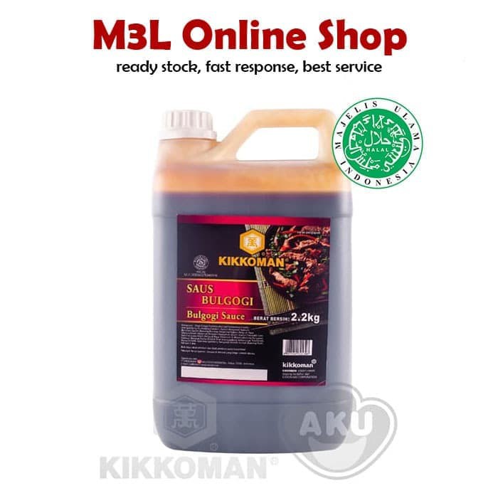 

Promo Spesial - Kikkoman Bulgogi Sauce Halal 2L â Saus Daging Khas Jepang