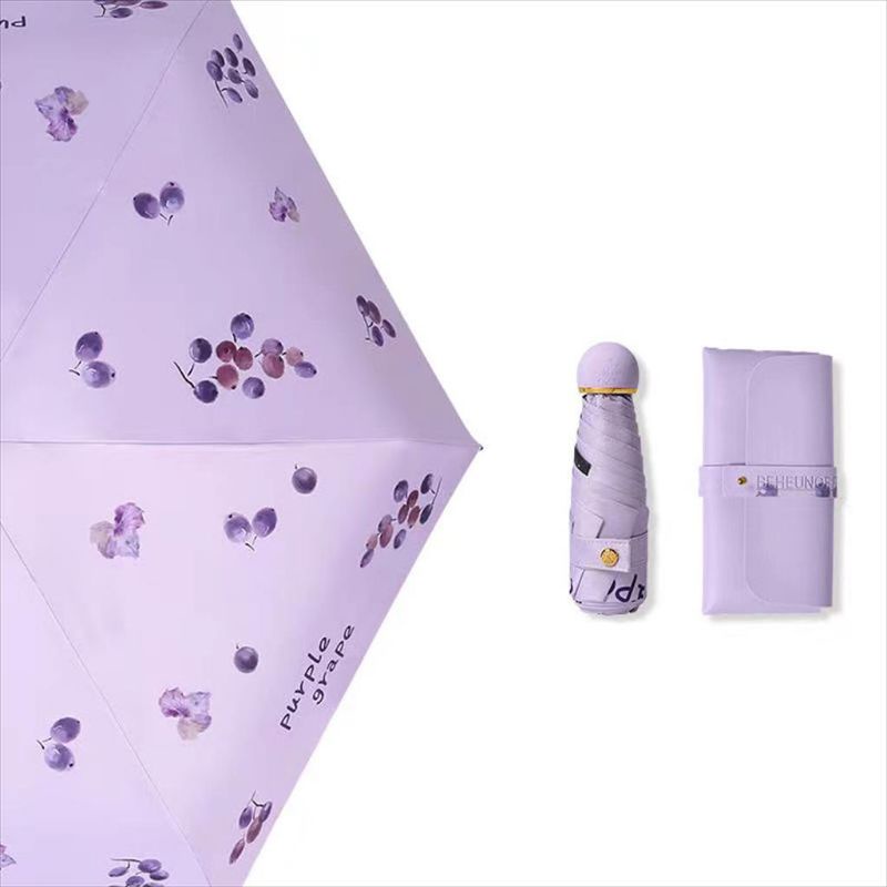 Payung lipat Dompet / Payung Mini Premium / Payung Dompet Import Motif Buah