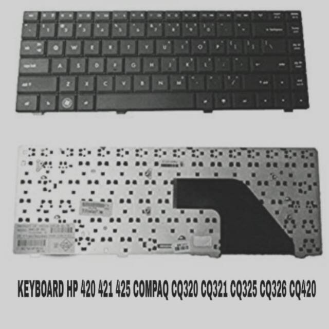 KEYBOARD HP 420 421 425 COMPAQ CQ320 CQ321 CQ325 CQ326 CQ420