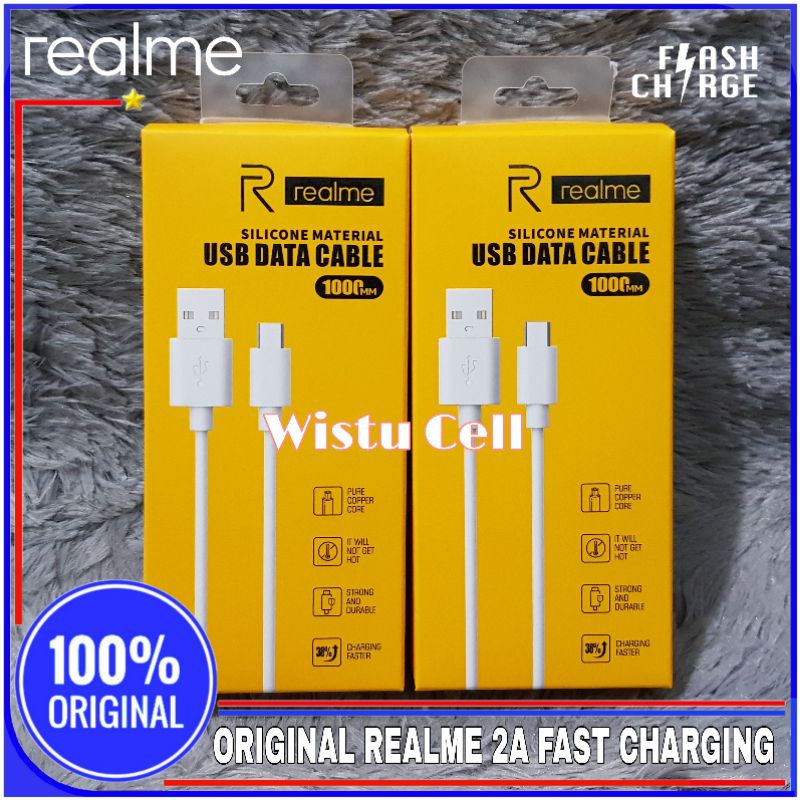 Kabel Data Realme 2 2Pro Realme 3 ORIGINAL 100% Micro USB