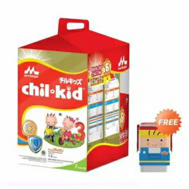 Morinaga chilkid reguler set Bento