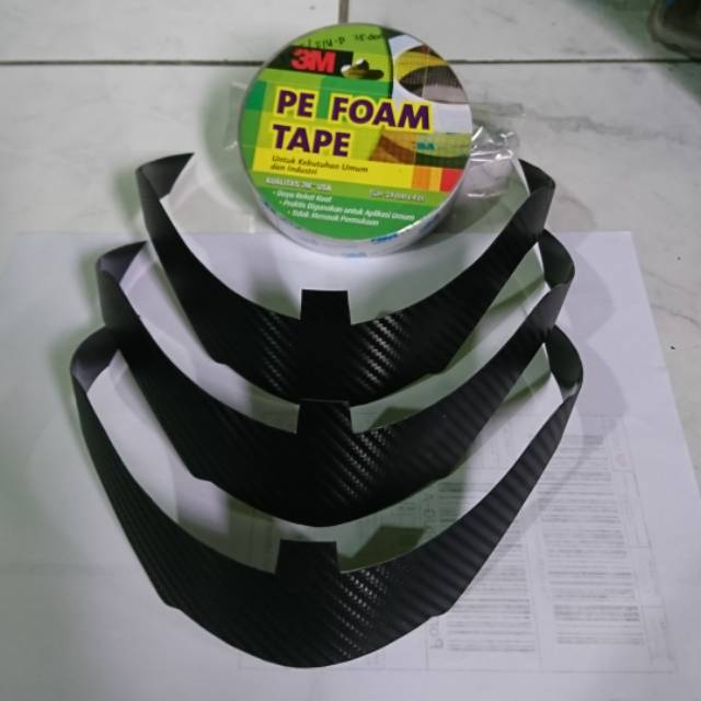 Spoiler carbon KYT KYOTO bahan fiber Termurahhh