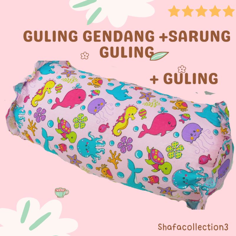 GULING GENDANG + SARUNG PREMIUM 25X50 CM