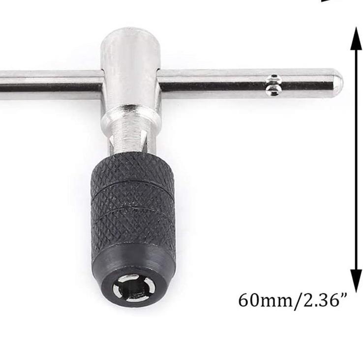 9PCS Hand Tap Set + Mata Bor Senai Drat Baut Pembuat Derat Ulir Baud Handtap Handtab Hand Tab