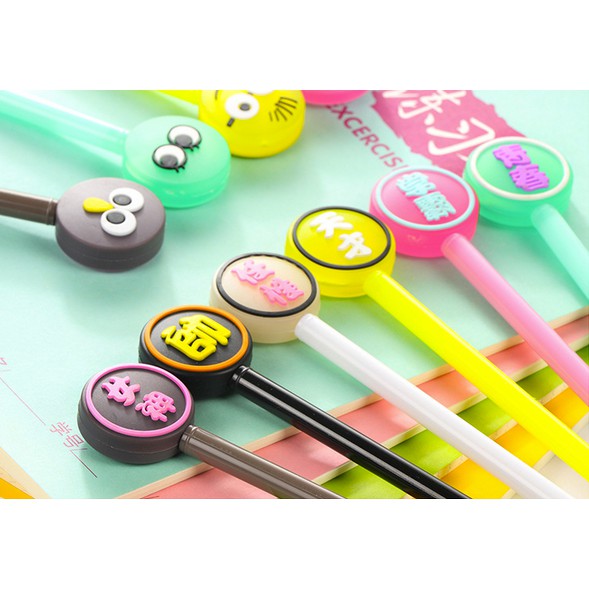 

(PROMO) Pulpen Gel Bisa Dihapus Ekspresi Cute 0.38mm
