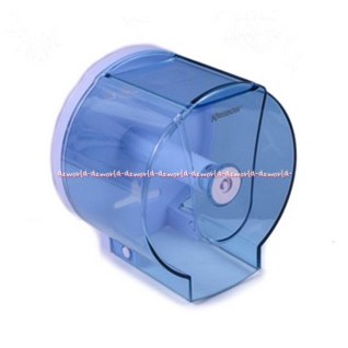 Krisbow Paper Dispenser Tempat Alat Roll Tissue Kecil Tempat Tisu Roll Tisue Gulung Papper