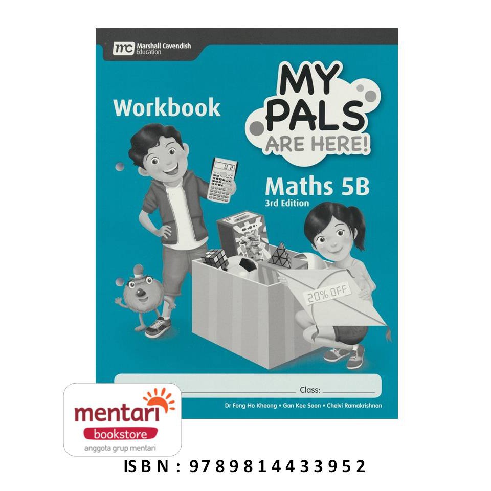 My Pals are Here Maths - Workbook (3rd Edition) | Buku Matematika SD-Workbook 5B