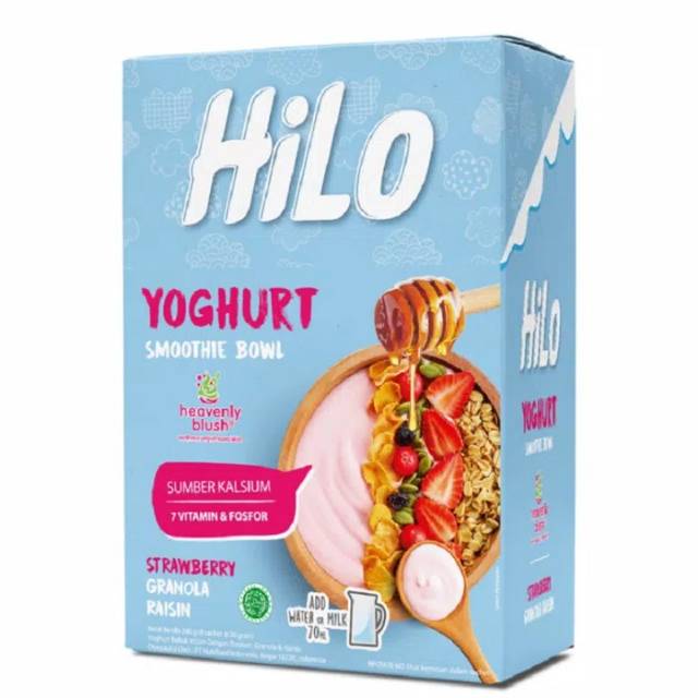 

HILO Yoghurt Smootie Bowl Strawberry 8sx30g 240gr heavenly blush