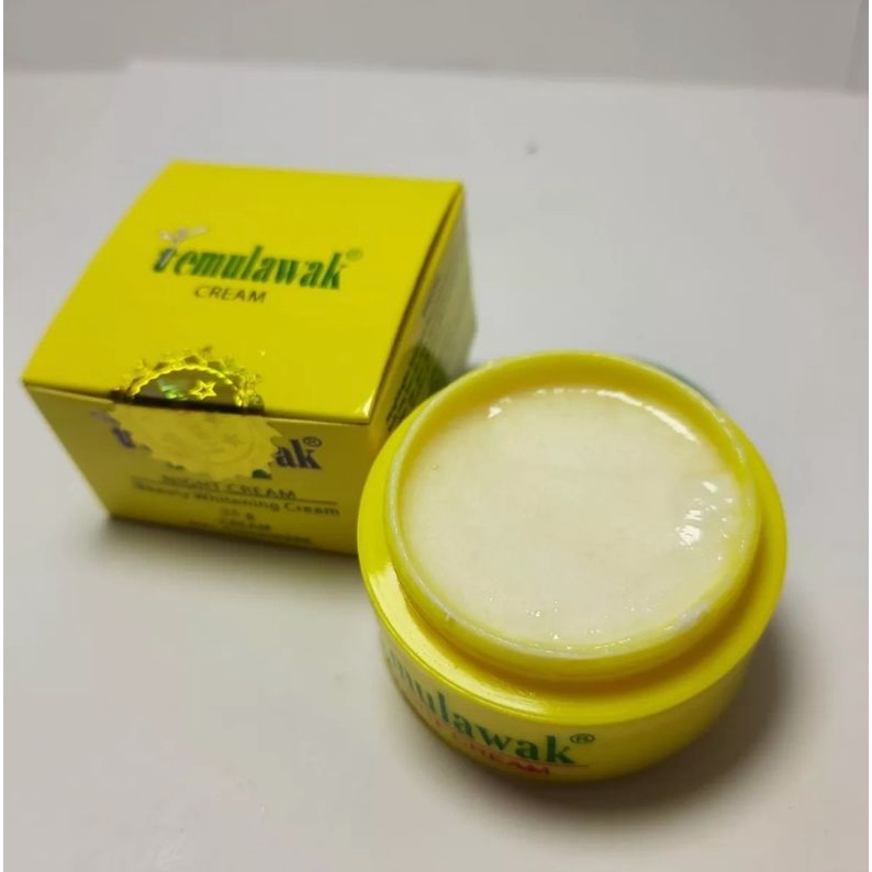 CREAM TEMULAWAK MALAM ORIGINAL-25gr