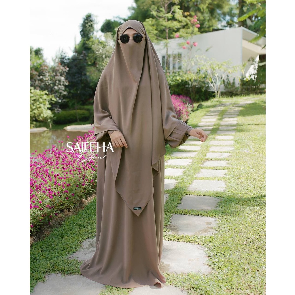 SET AZZAHRA SERIES by SALEEHA warna Coffemilk